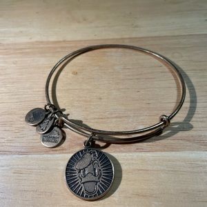 Gold Donald Duck Alex & Ani Bangle bracelet